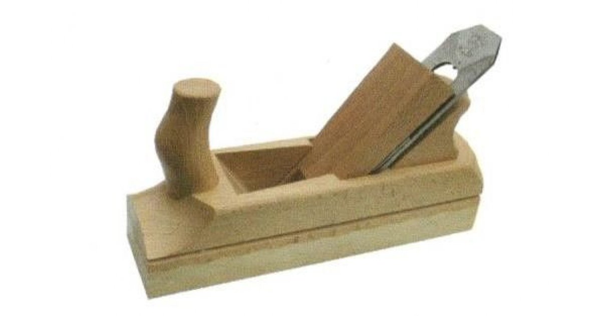 Pialla a mano in legno con ferro semplice mm 36 PG 624.00