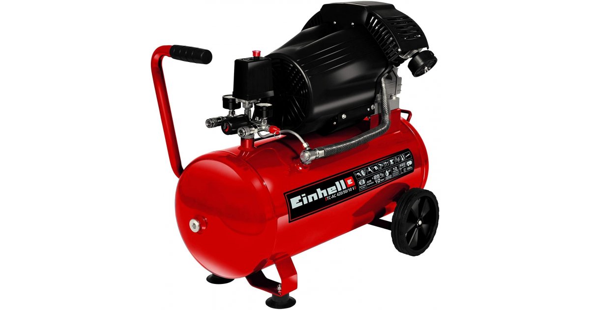 Compressore TC-AC 420/50/10 V Einhell 4010495 | Elettroutensili e accessori  Compressori e Accessori Compressori | Shop Online: Berni Ferramenta (VR)