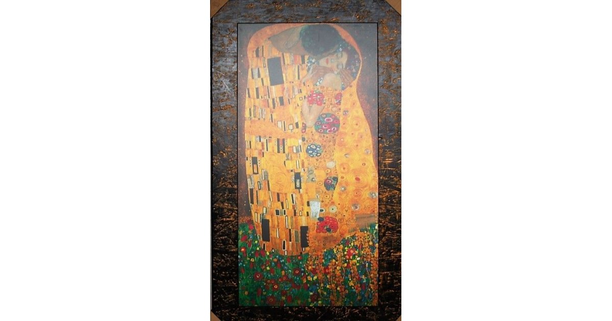 Quadro L Abbraccio Di Gustav Klimt Falsi D Autore Galleria Etnici E Africani Shop Online Pitturamore