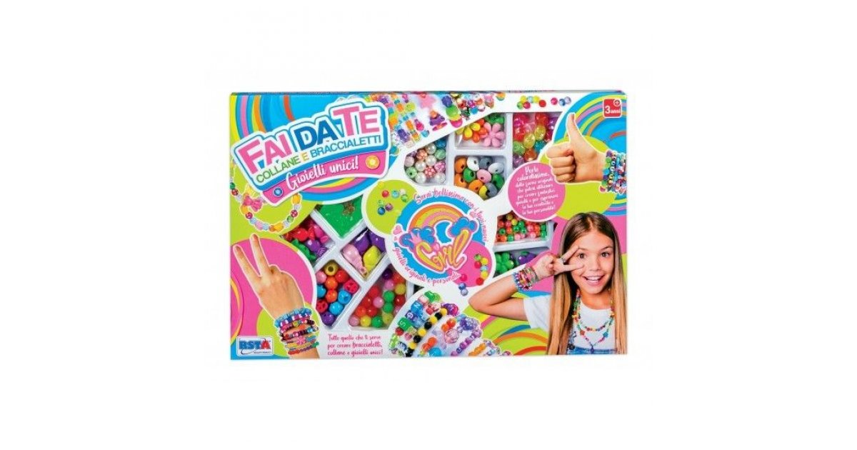 UNICRAFTALE 8 Set Kit Per Creazione Di Braccialetti Con Cursore Rettangolare In Acciaio Inossidabile