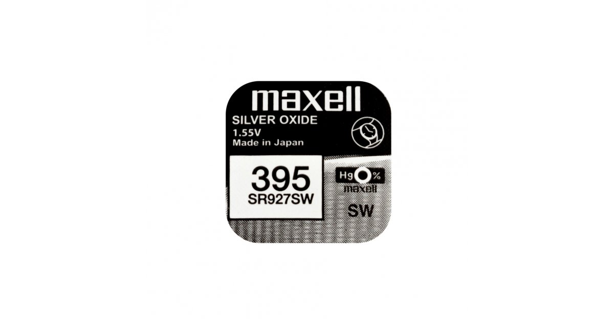 2 Maxell 395 399 SR927SW Batteries Argento 1.55V Orologio - Foto 9