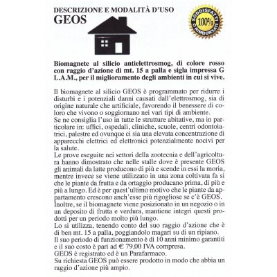 Biomagnete al Silicio Geos