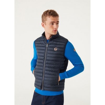 COLMAR GILET IN PIUMA BLU