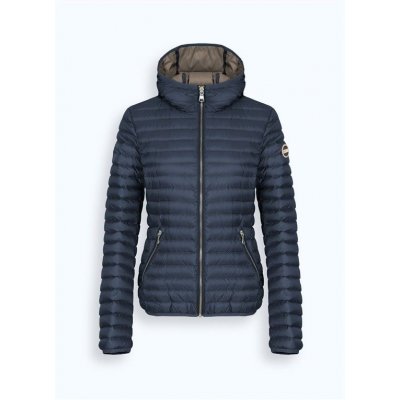 COLMAR PIUMINO 100 GRAMMI SPORTIVO BLU CON CAPPUCCIO