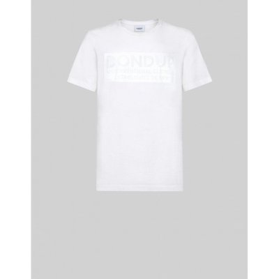DONDUP T SHIRT IN COTONE CON STAMPA