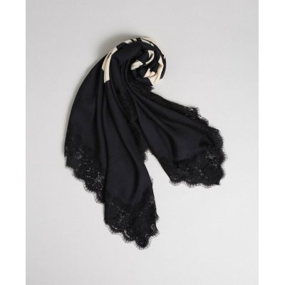 KEFIAH CON STAMPA A CUORE E PIZZO