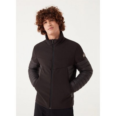 COLMAR PIUMINO NERO EFFETTO NEOPRENE