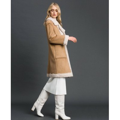 MYTWIN CAPPOTTO REVERSIBILE IN SIMILMONTONE