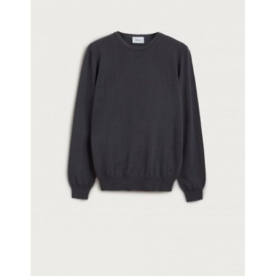 DONDUP MAGLIONE LIGHT GRAY CON RICAMO