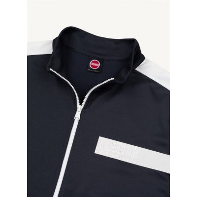 COLMAR FELPA BLU CON INSERTO TRANSFER