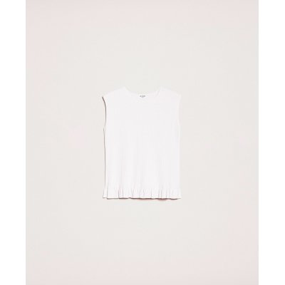 LE COEUR TOP A COSTINE CON VOLANT