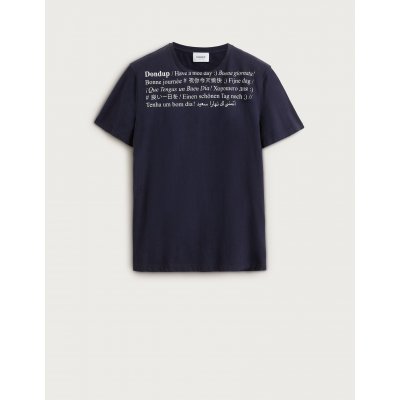 DONDUP TSHIRT IN COTONE CON LETTERING