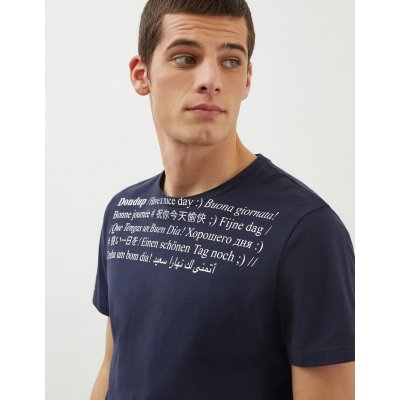 DONDUP TSHIRT IN COTONE CON LETTERING