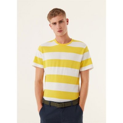 COLMAR T SHIRT A RIGHE IN PIQUÉ