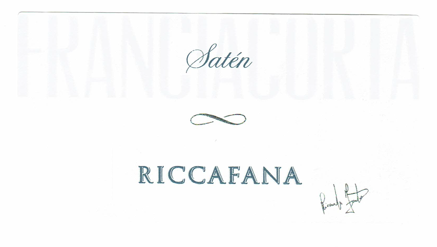 Riccafana Franciacorta DOCG Satén Bio