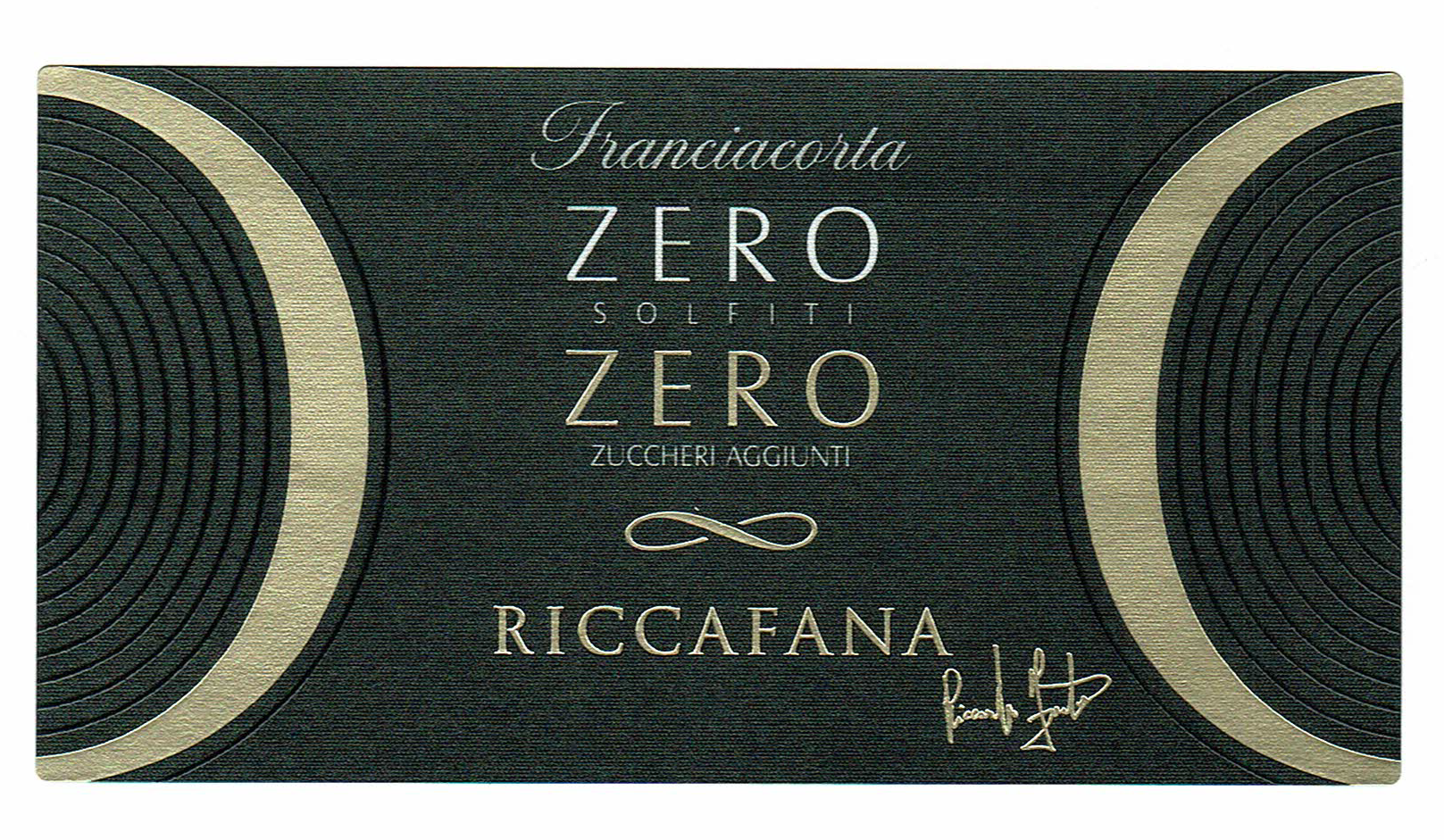 Riccafana Zero Zero Dosaggio Zero Senza Solfiti Bio