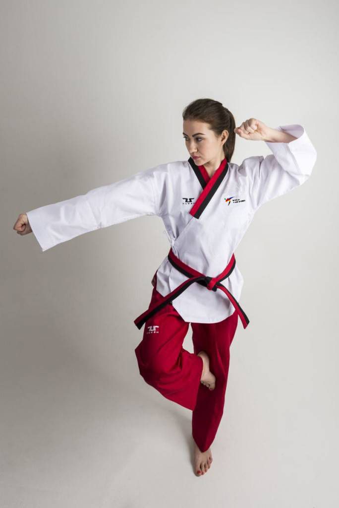 Poomsae Easyfit Poom Femminile Tusah per Taekwondo Omologato WT per forme e competizioni