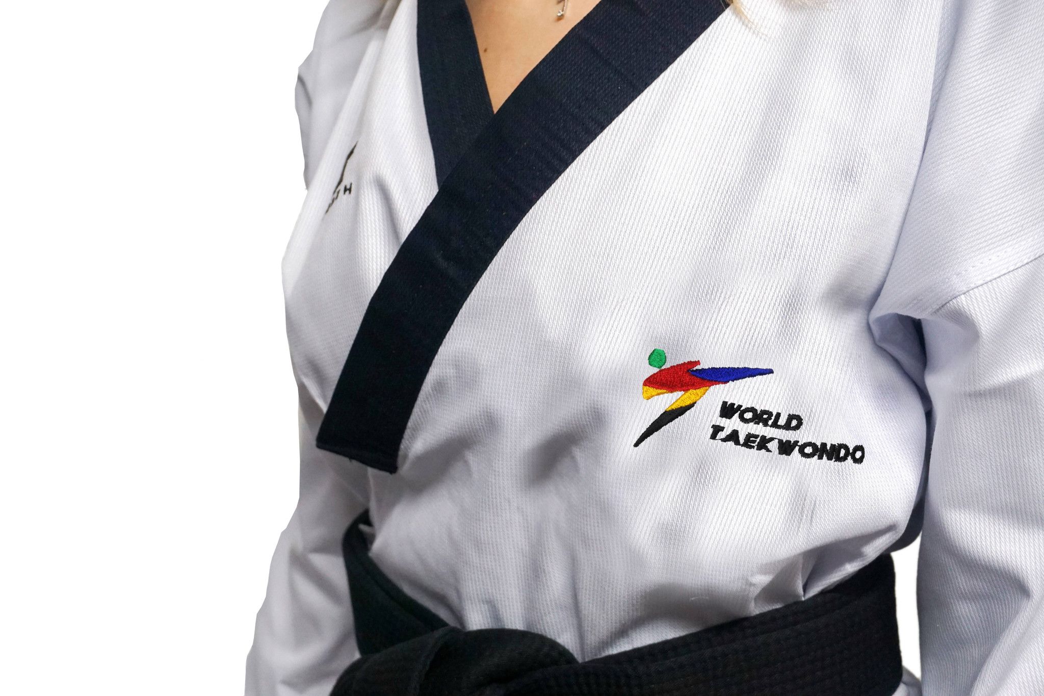 Poomsae Easyfit Dan Femminile Tusah per Taekwondo Omologato WT per forme e competizioni