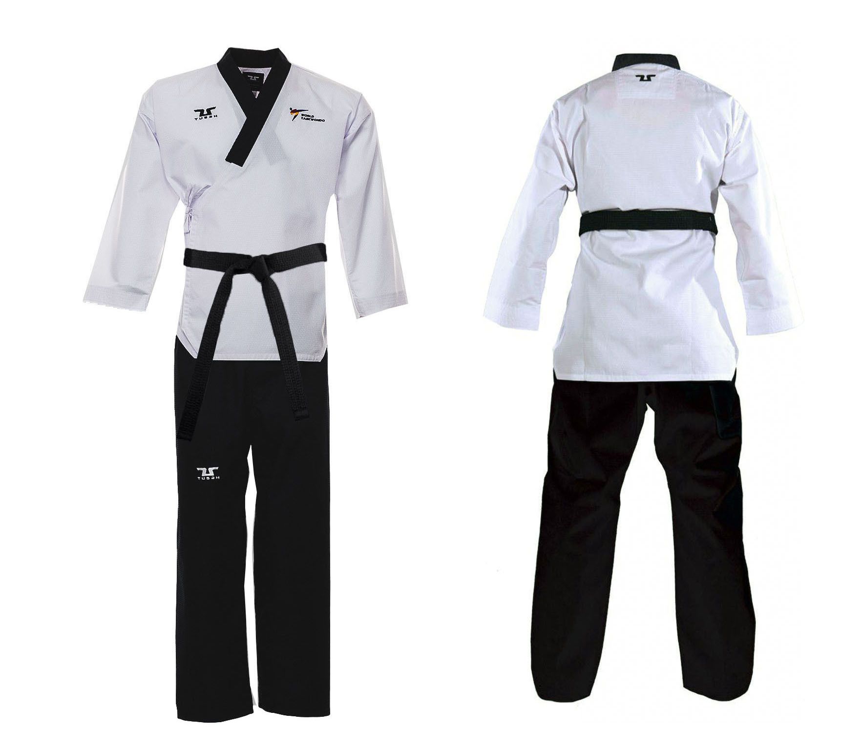 Poomsae Professional Maschile Tusah per Taekwondo Omologato WT Made in Korea per forme e competizioni