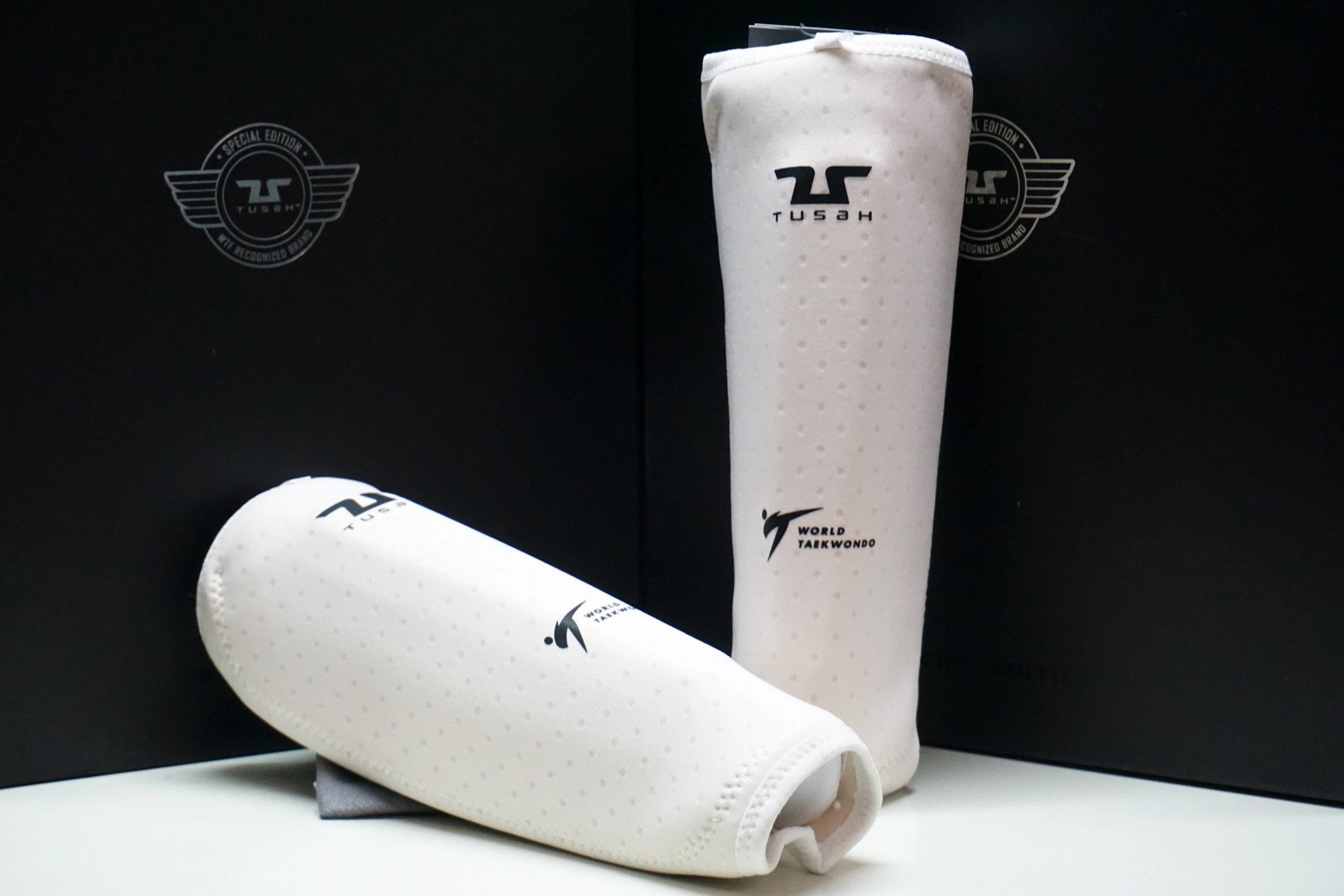 Parabraccia per Taekwondo Tusah Premium Fighter Special Edition Omologati WT WTF Protezione Braccio