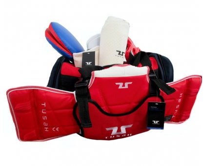 Borsa Borsone per Taekwondo Pro-Bag Tusah con porta Corazza esterno per Arti Marziali WT WTF