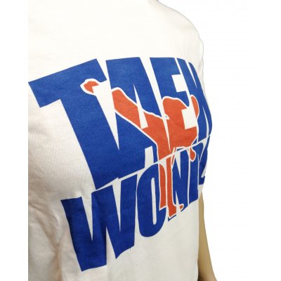 T-shirt scritta Taekwondo Blu