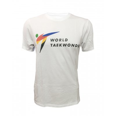 T-Shirt Taekwondo Tusah World Taekwondo 100% Cotone WT WTF