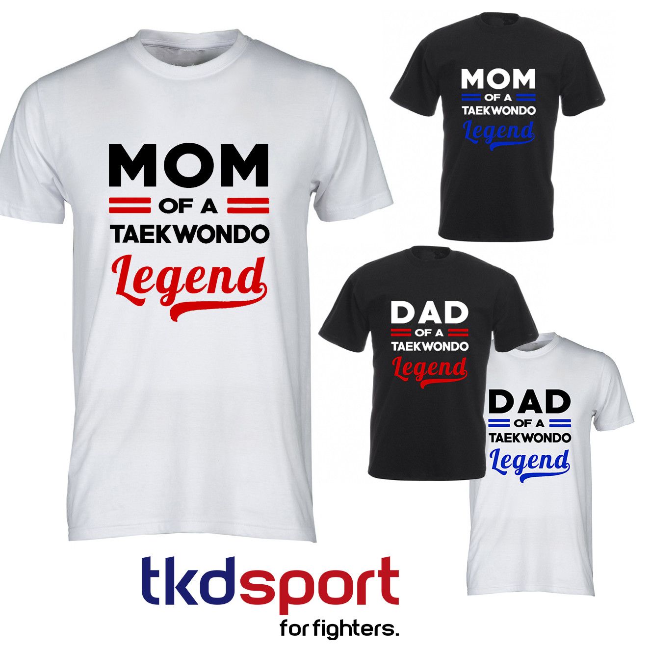T-shirt Taekwondo  Mom&Dad  Legend