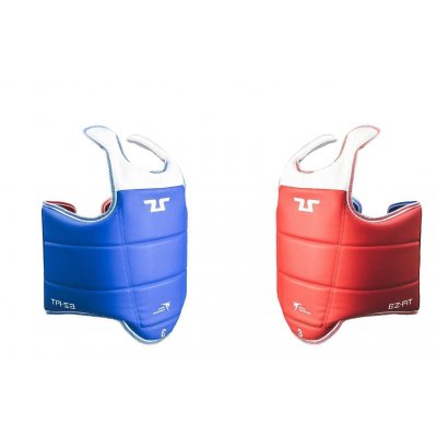 Corpetto Corazza Reversibile Tusah per Taekwondo Omologato WT WTF per competizioni e allenamenti