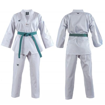 Dobok per Taekwondo Tusah Basic Uniform Omologato WT WTF bambino e adulto per competizioni ed allenamenti