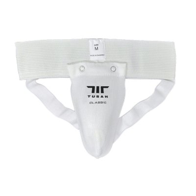 Tusah Conchiglia Sospensorio in Cotone per allenamento Karate, Taekwondo, Boxe bambini e adulti