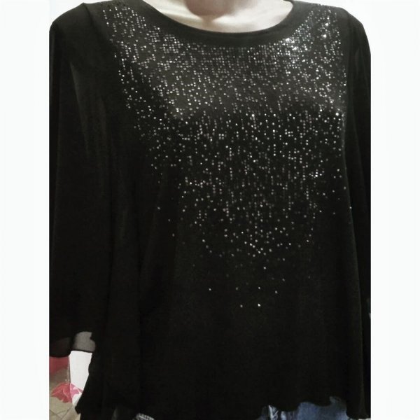 Maglia Bucle manica in voile