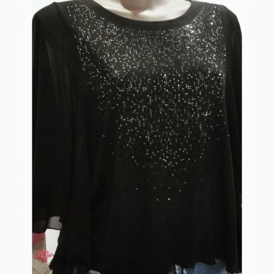 Maglia Bucle manica in voile