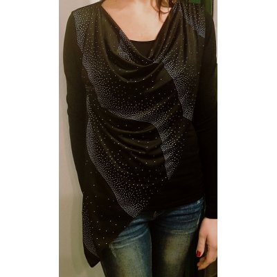 Maglia Bucle asimmetrica