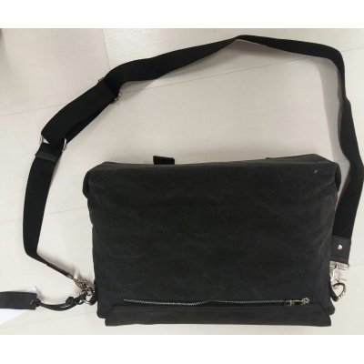 TRACOLLA PELLE E CANVAS IN MY HOOD