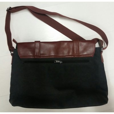 TRACOLLA PELLE E CANVAS IN MY HOOD