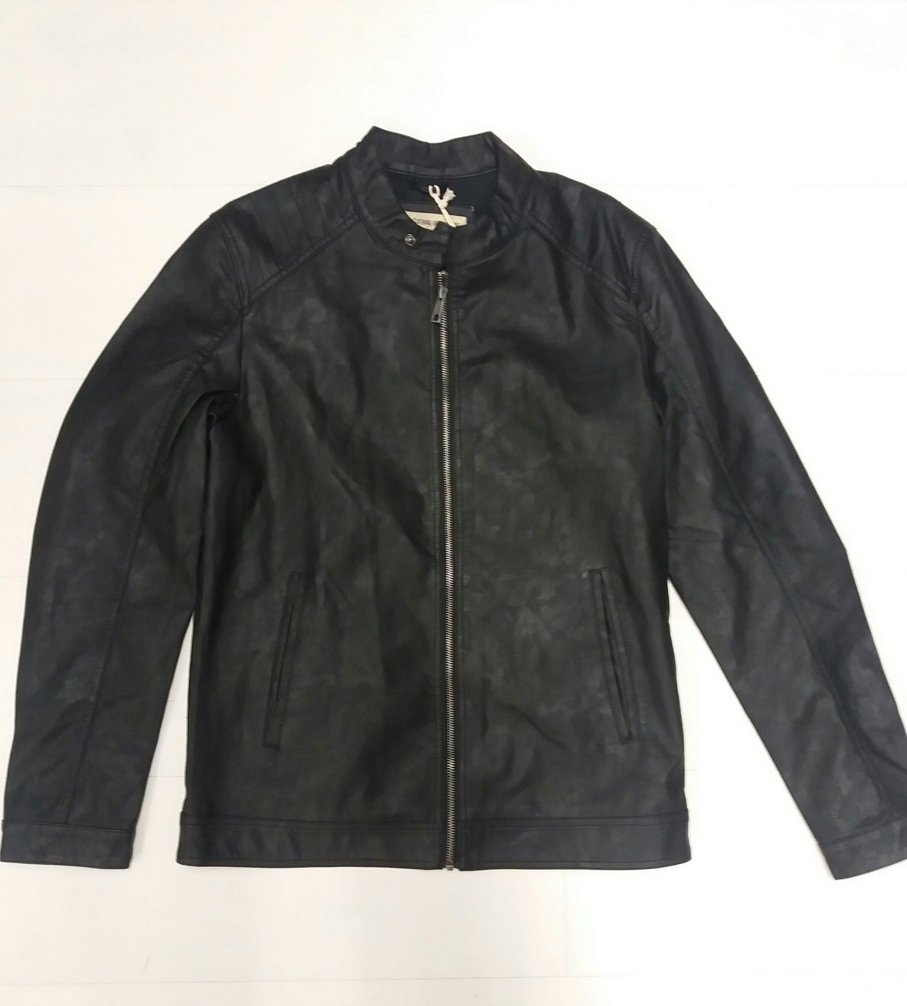 GIUBBINO BIKER ECOPELLE