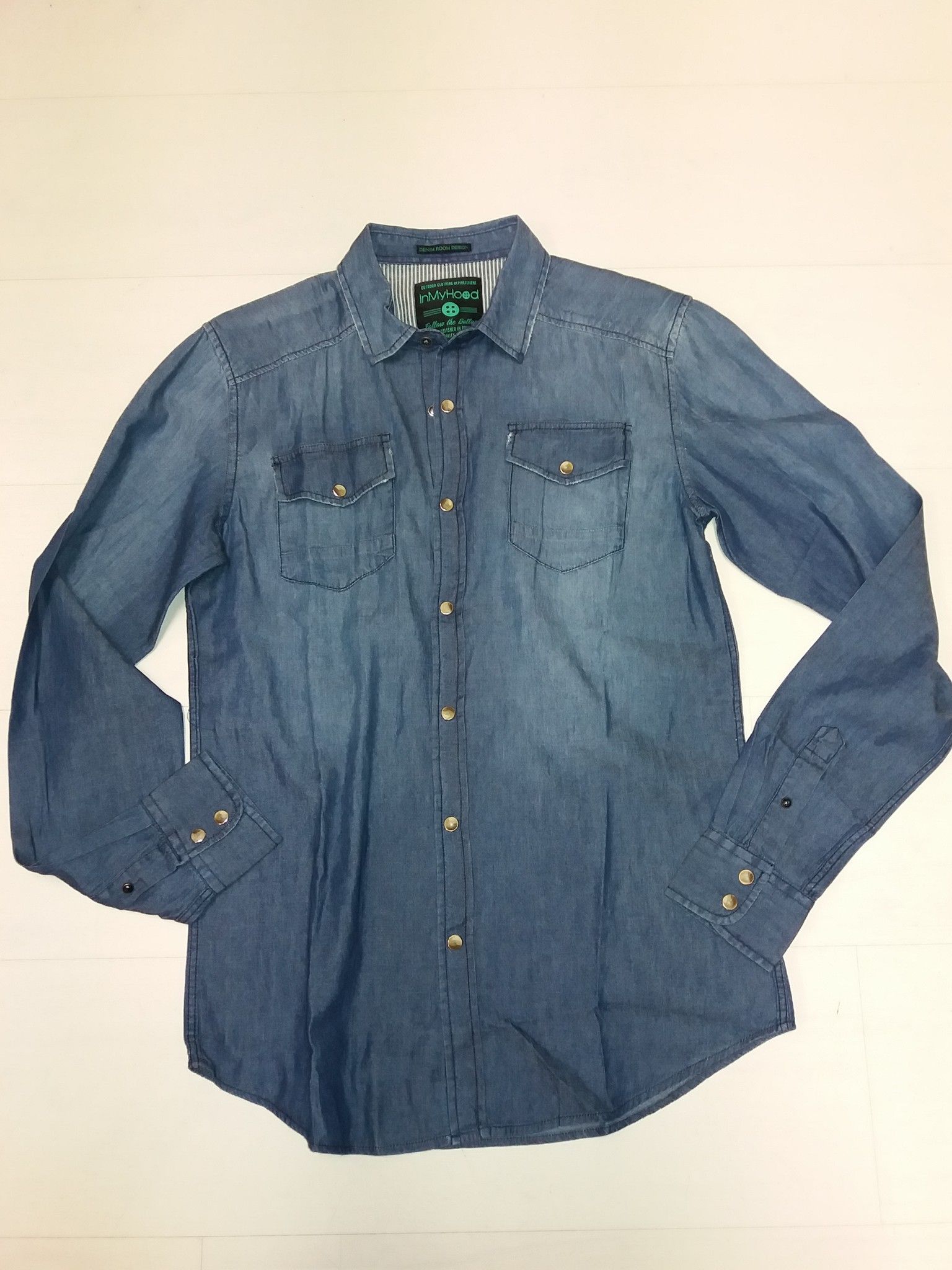 CAMICIA IN JEANS ESTIVA IN MY HOOD