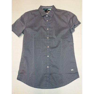 CAMICIA MEZZA MANICA FANTASIA IN COTONE