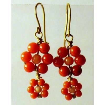 Orecchini Fiori Doppi