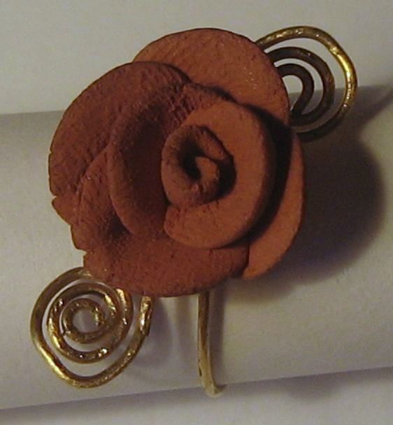 Anello Rosa in boccio