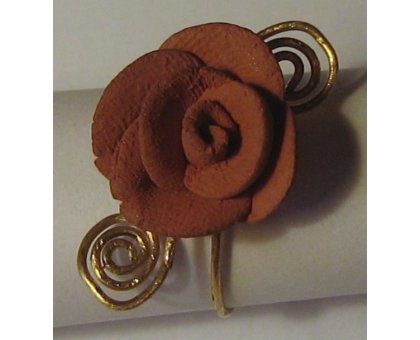 Anello Rosa in boccio