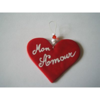 Ciondolo Cuore Rosso