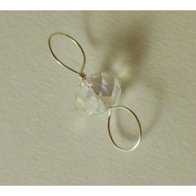 Portaocchiali con Sfera di Vetro Sfaccettato