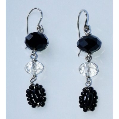 Orecchini Bianco e Nero