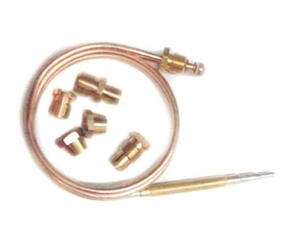 Termocoppia universale filettata con 5 raccordi cm 120