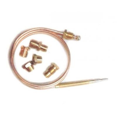 Termocoppia universale filettata con 5 raccordi cm 120