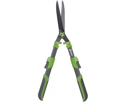 Forbice Tagliasiepi con Manico Soft-Touch, 64 cm, Verde/Grigio Ribimex PRCHT64