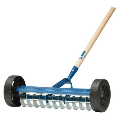 Rastrello aereatore con ruota senza manico AGEF