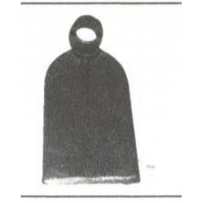 Zappino acciaio forgiato occhio ovale cm 14